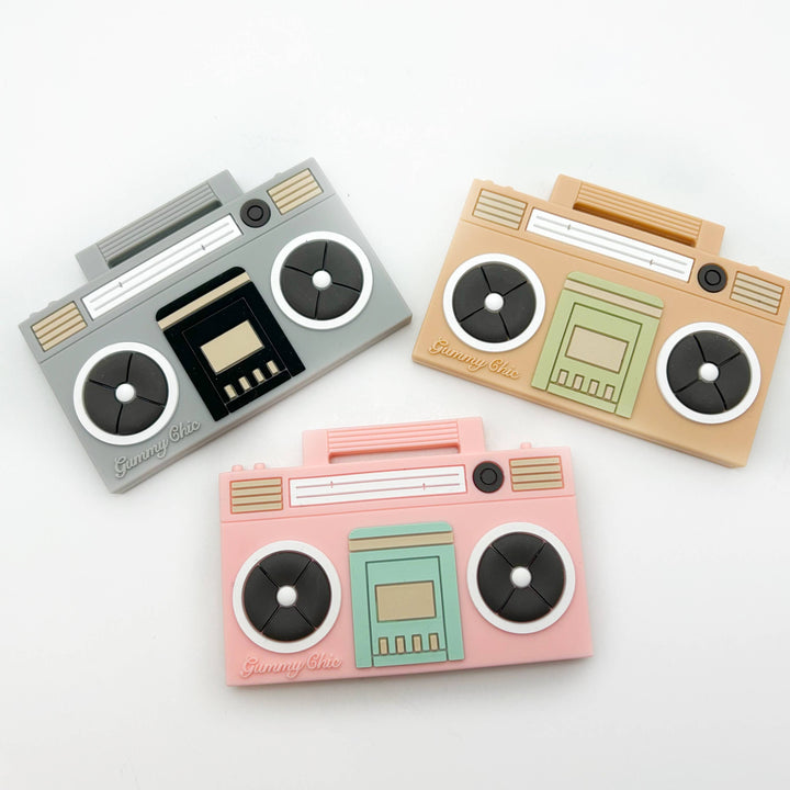 Baby Gift BoomBox Silicone Teether