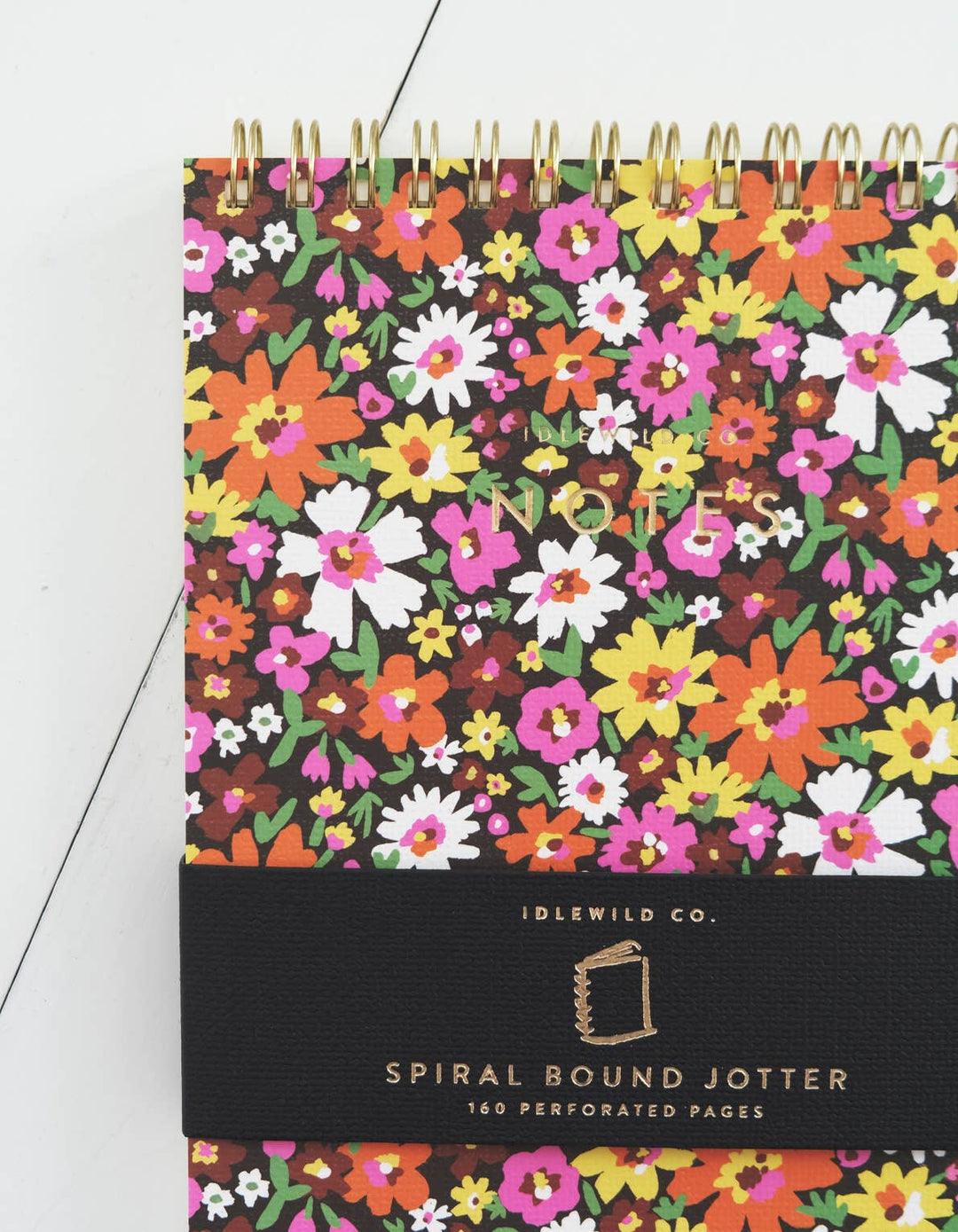 Tiny Wildflowers Spiral Jotter