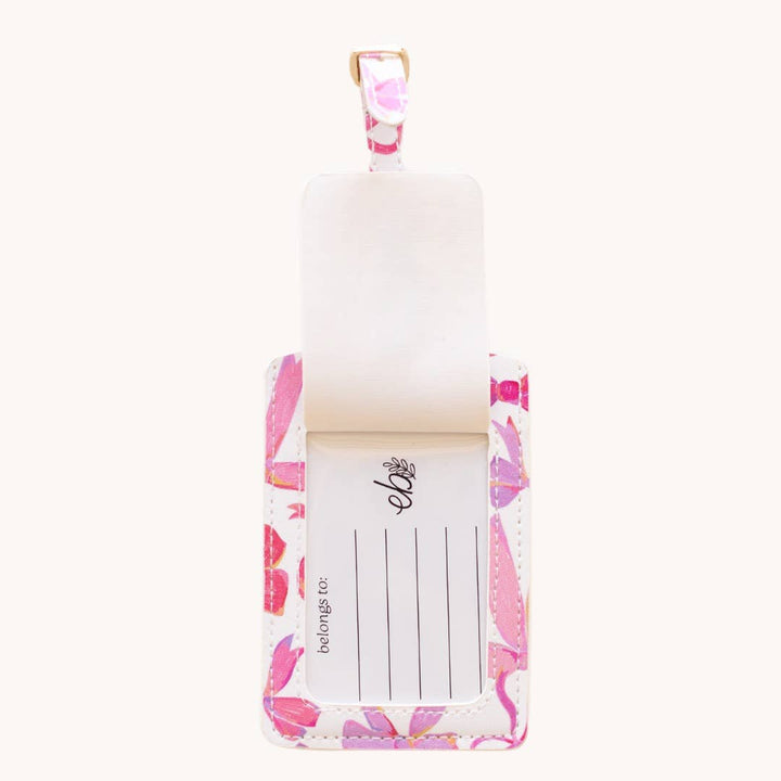 Pink Bows Luggage Tag