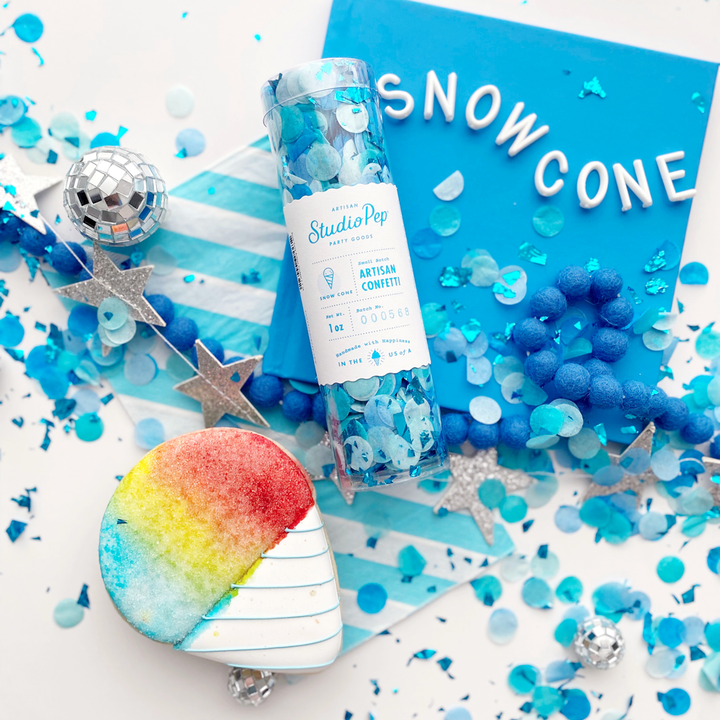 Snow Cone Artisan Confetti