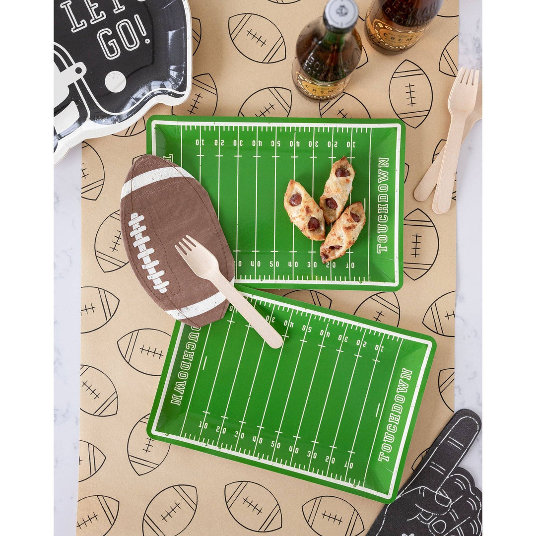 Football Kraft Table Runner