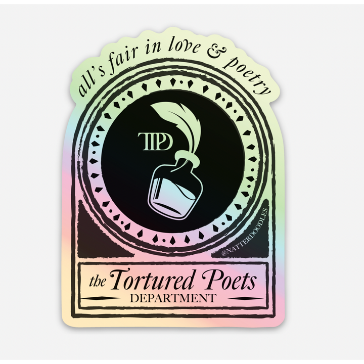 The Tortured Poets Department Sticker