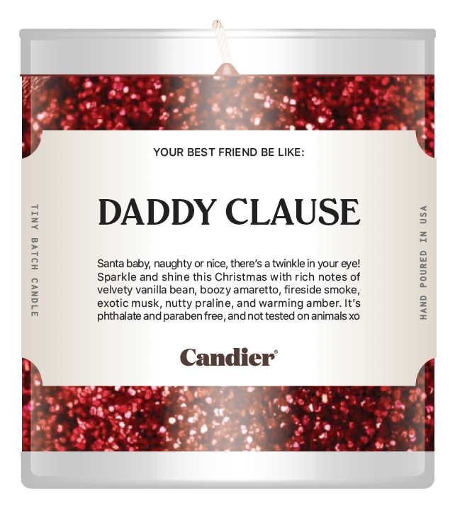 Daddy Clause Candle