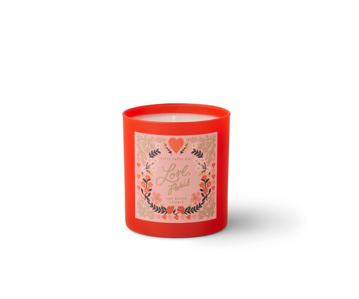 Love Paris 9 oz Glass Candle