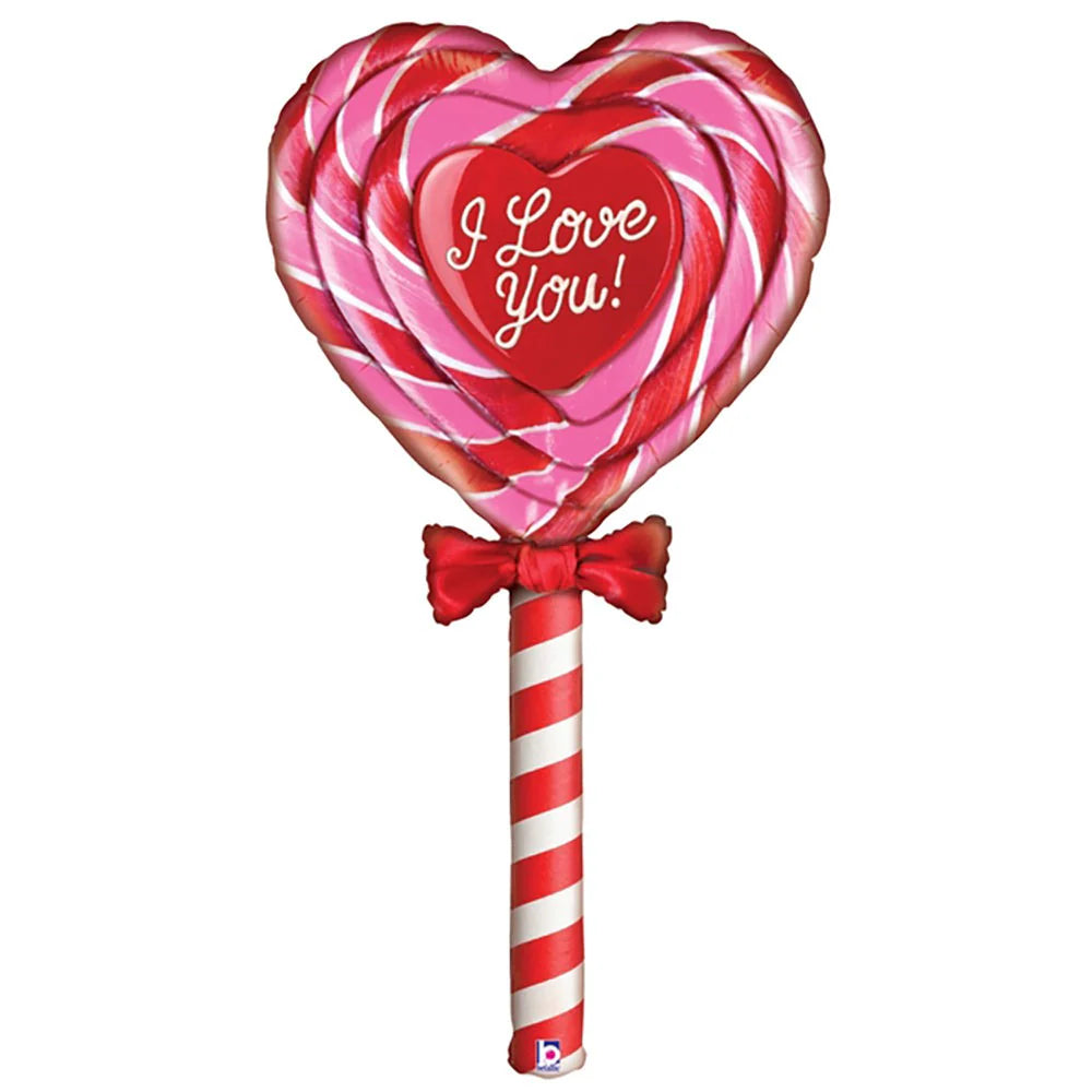 Mighty Special Delivery Love Lollipop Foil Mylar