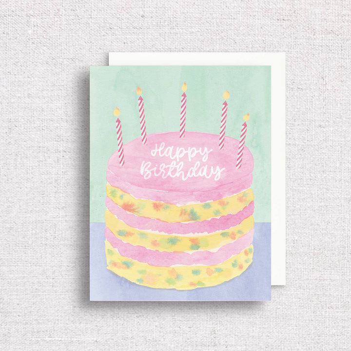 Funfetti Birthday Cake Greeting Card