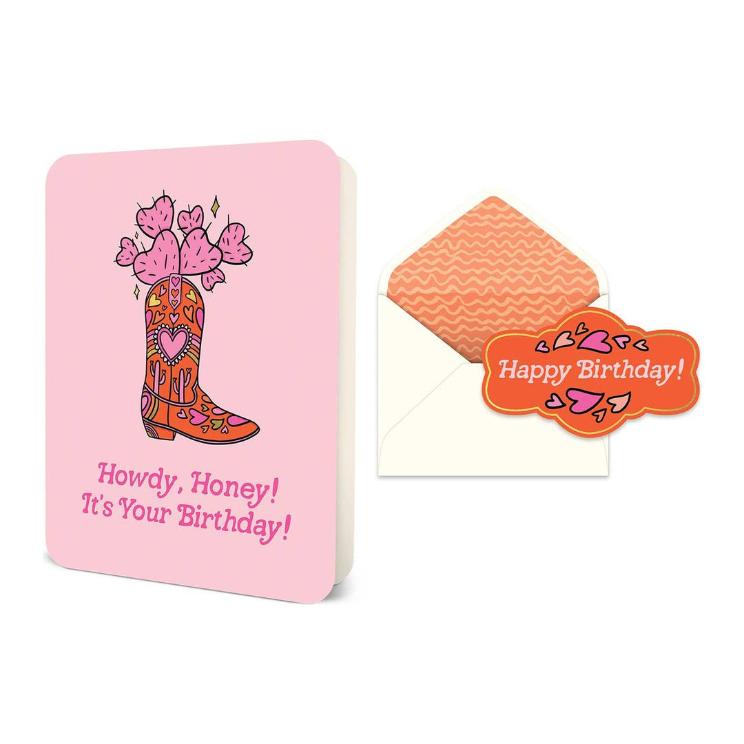 Howdy, Honey Birthday Card