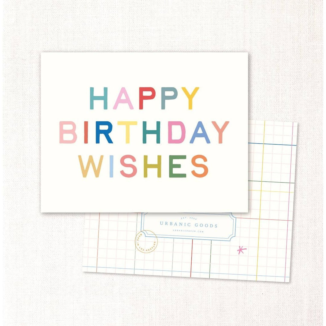 Happy Birthday Wishes Card