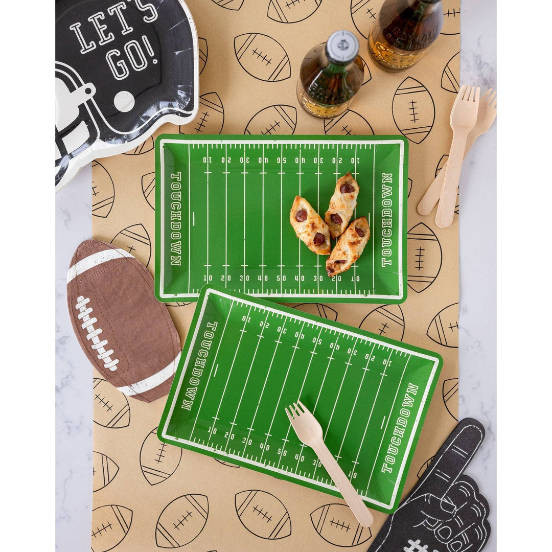 Football Kraft Table Runner