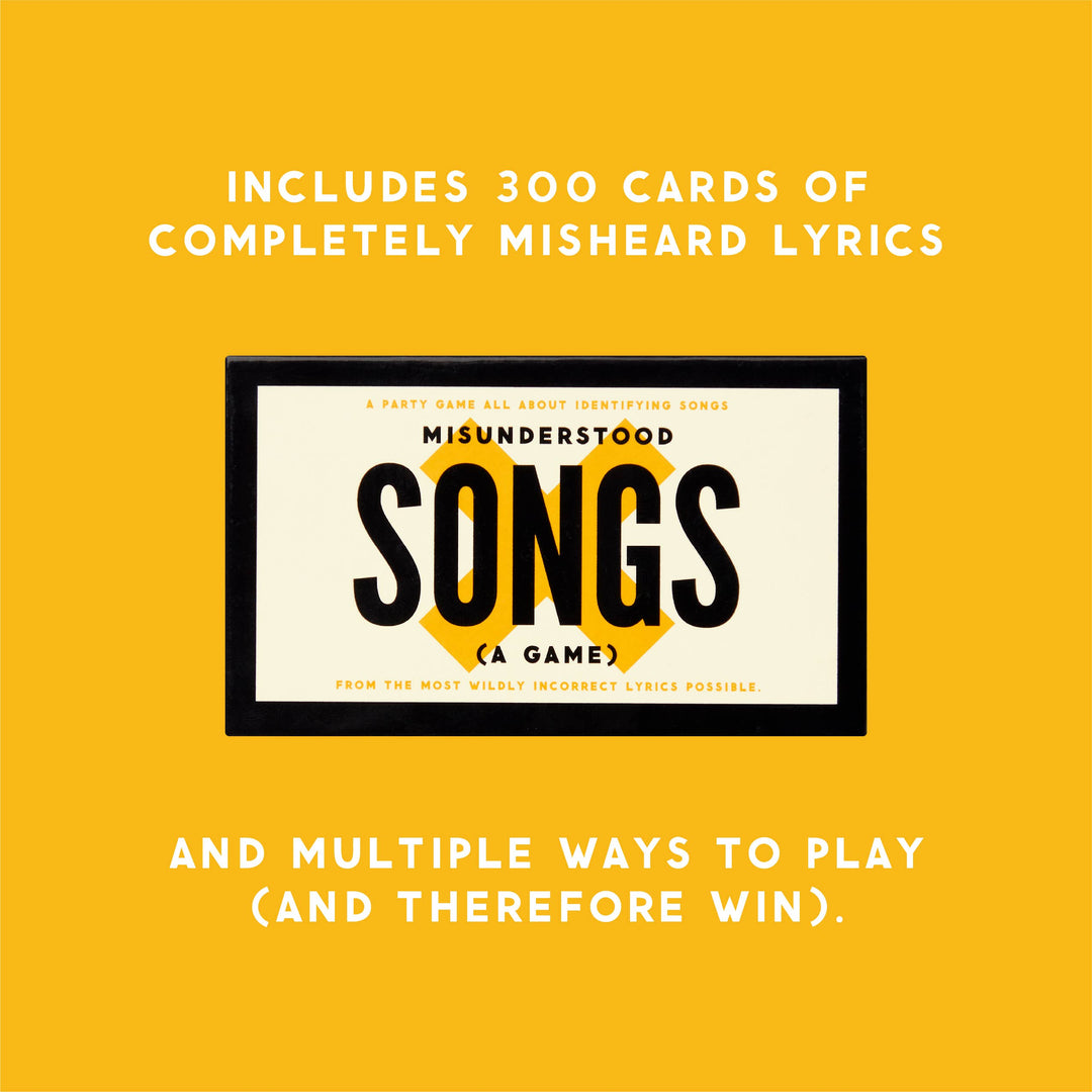 Misunderstood Songs Game