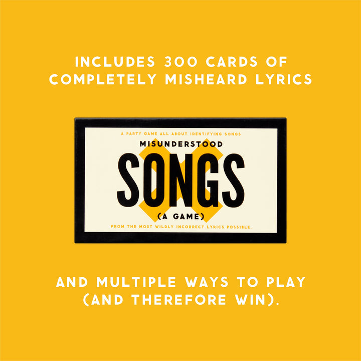 Misunderstood Songs Game