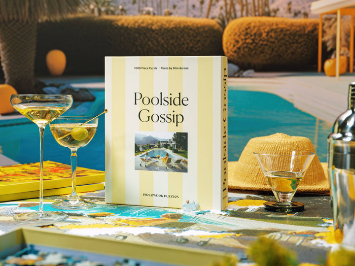 Poolside Gossip 1000 Piece Puzzle