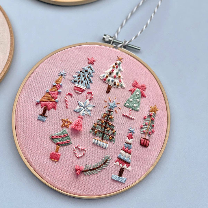 Christmas Tree Sampler Embroidery