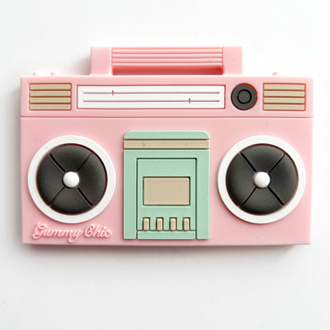 Baby Gift BoomBox Silicone Teether