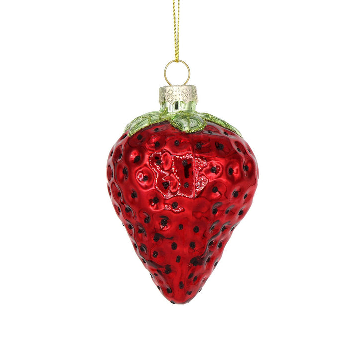 Strawberry Christmas Ornament