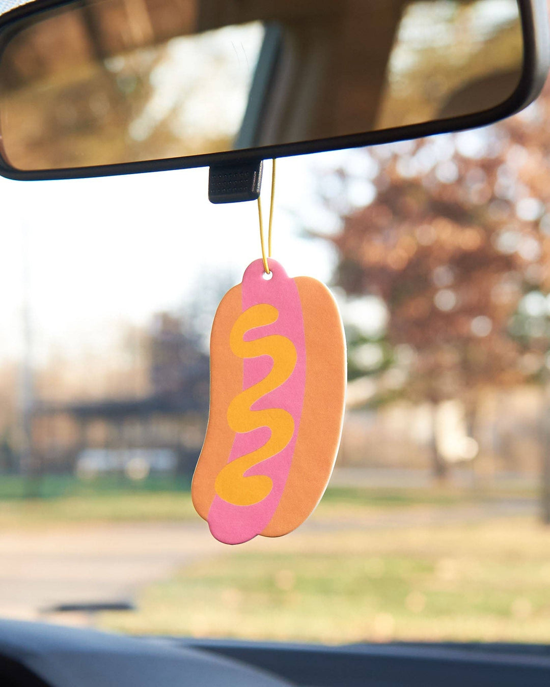 Hot Dog Food Air Freshener - Pink Lemonade Scent