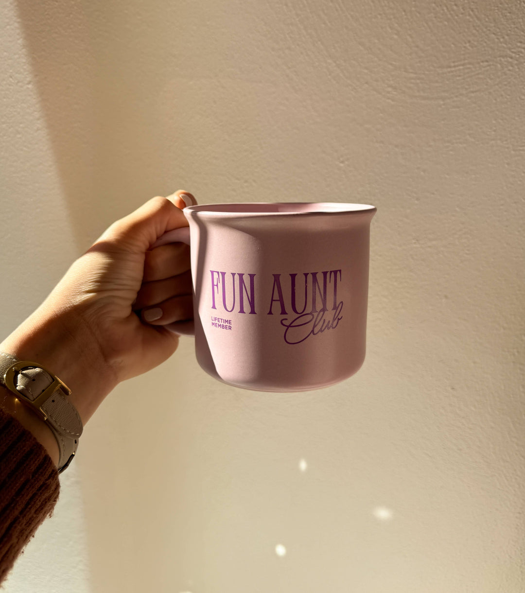 Fun Aunt Club Ceramic Mug