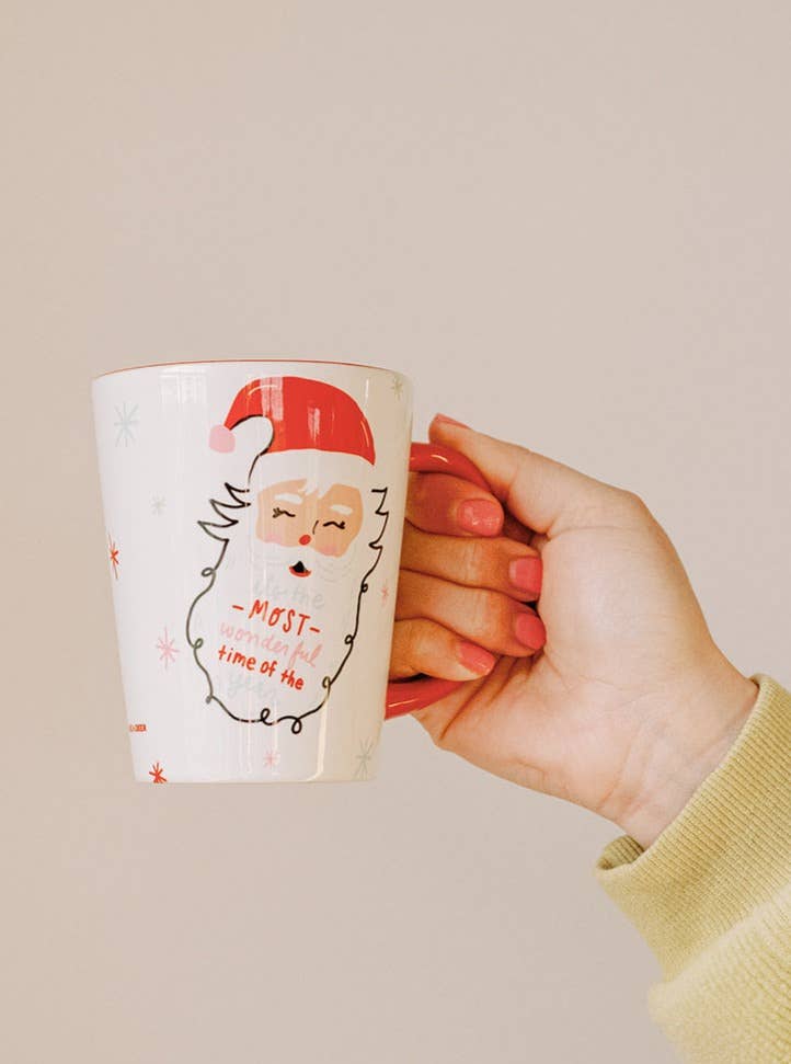 It's the Most Wonderful Time Santa Mug