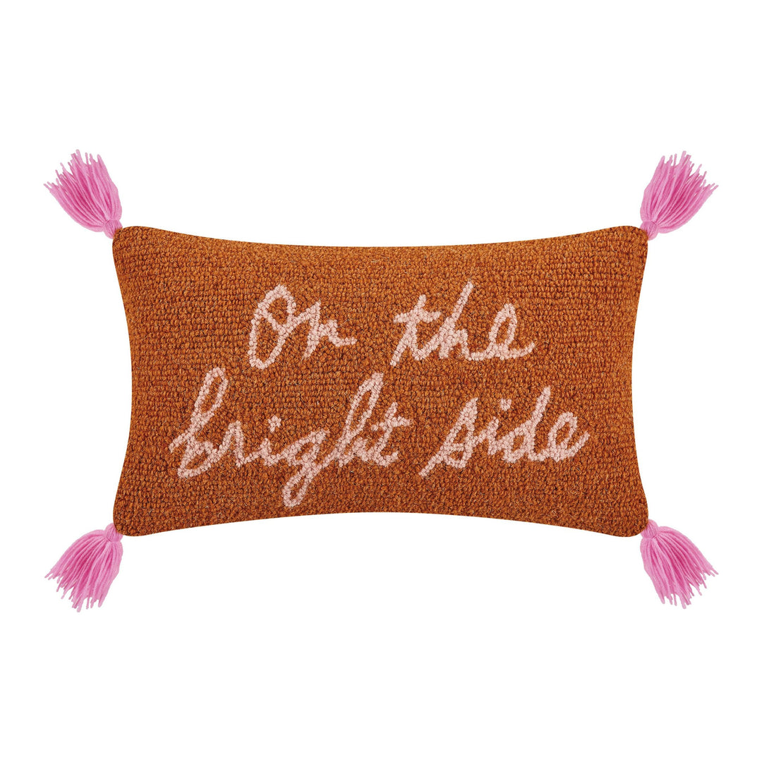 On The Bright Side W/Tassels Hook Pillow