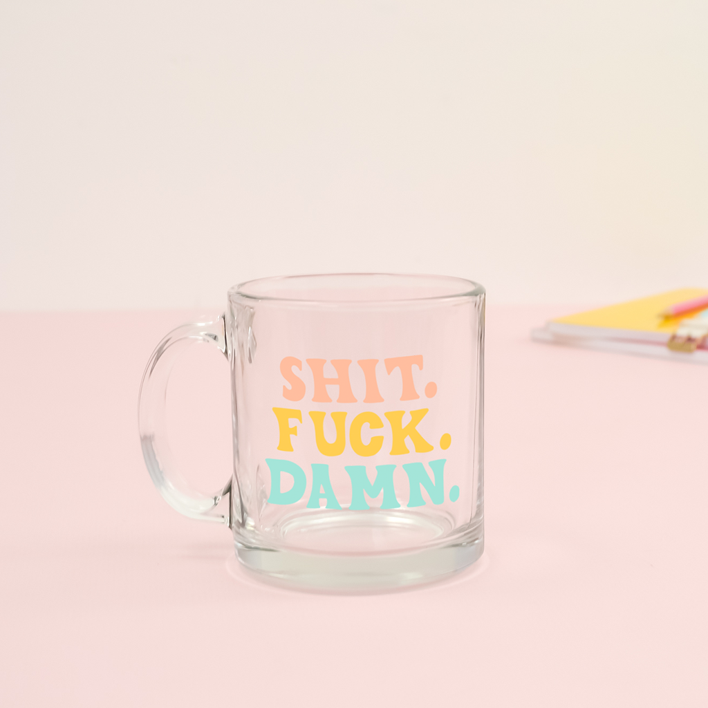 Not Today Glass Mug