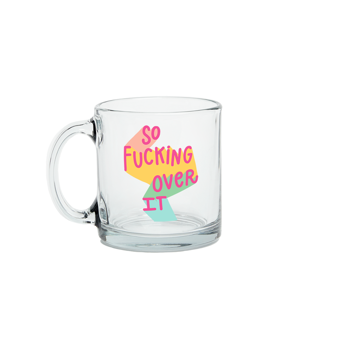 Not Today Glass Mug