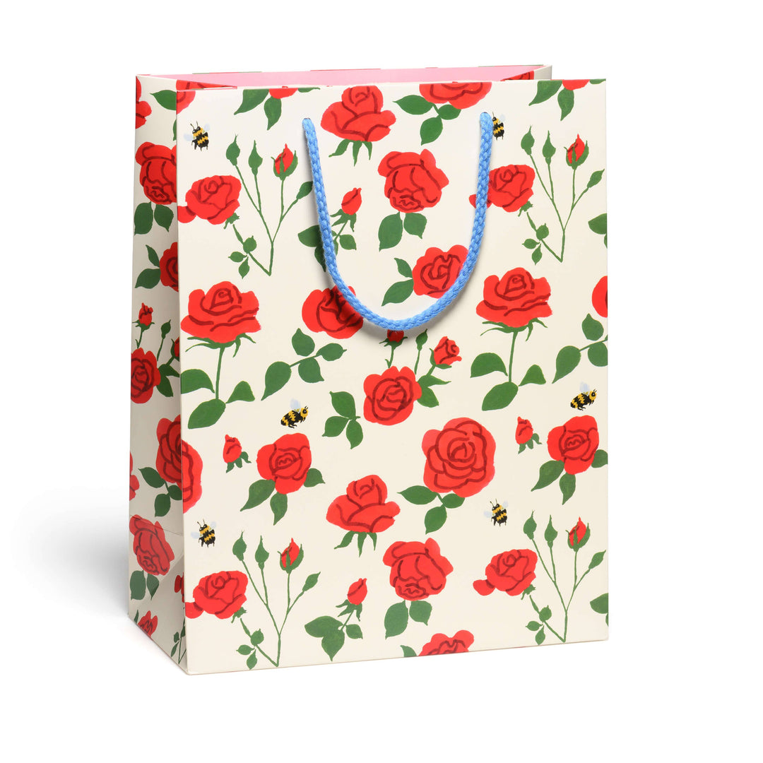 Large Blooming Roses Gift Bag