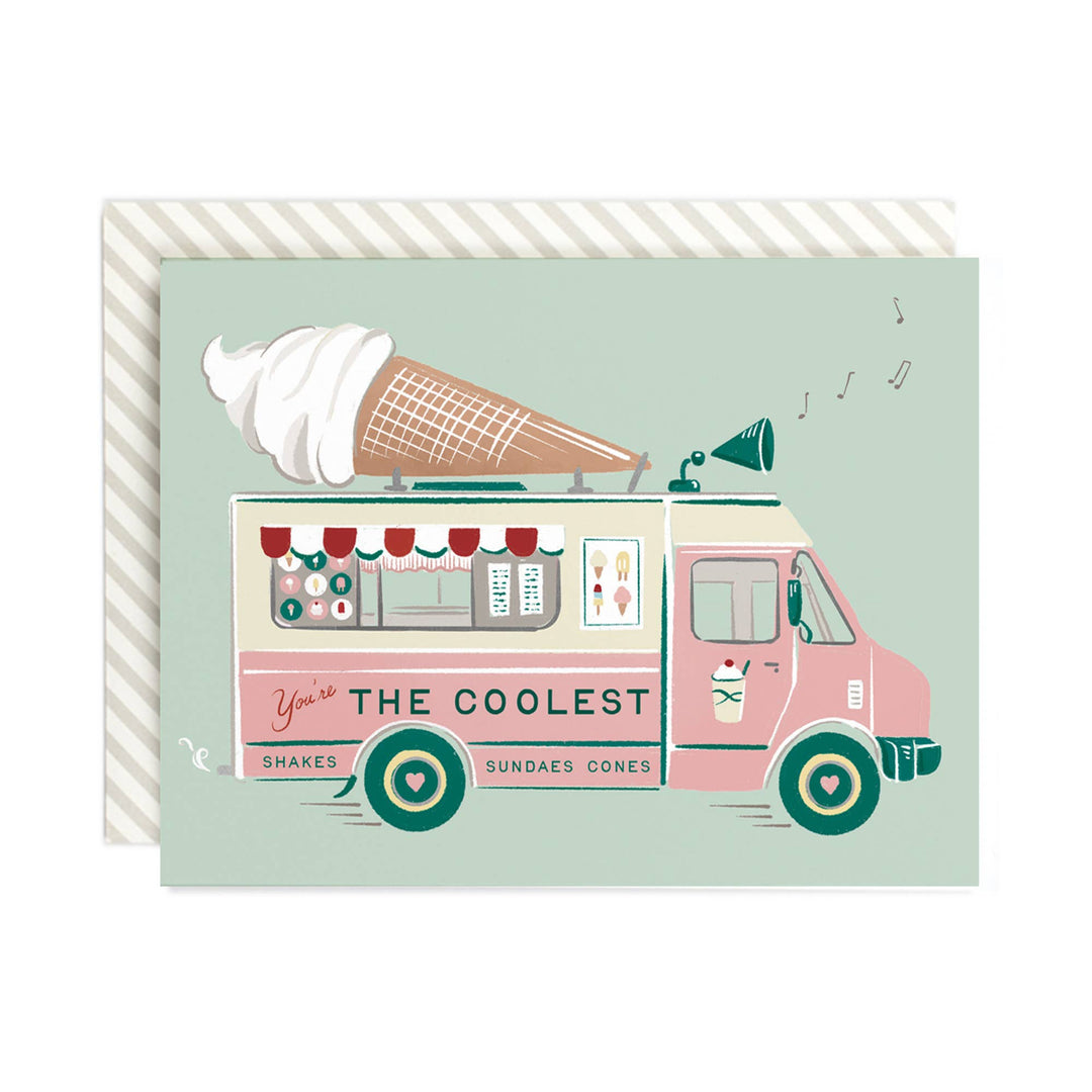 The Coolest - Ice Cream Truck Card