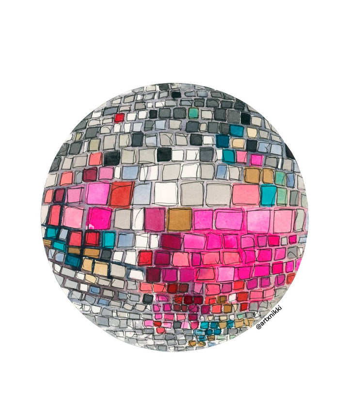 Disco Ball Art Print