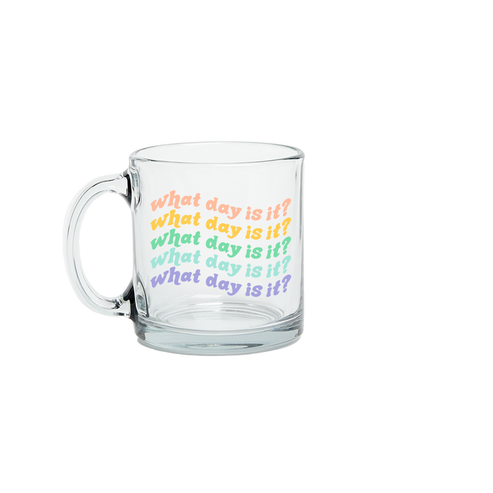 Not Today Glass Mug