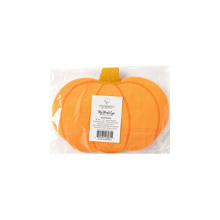 Pumpkin Shaped Napkin Set