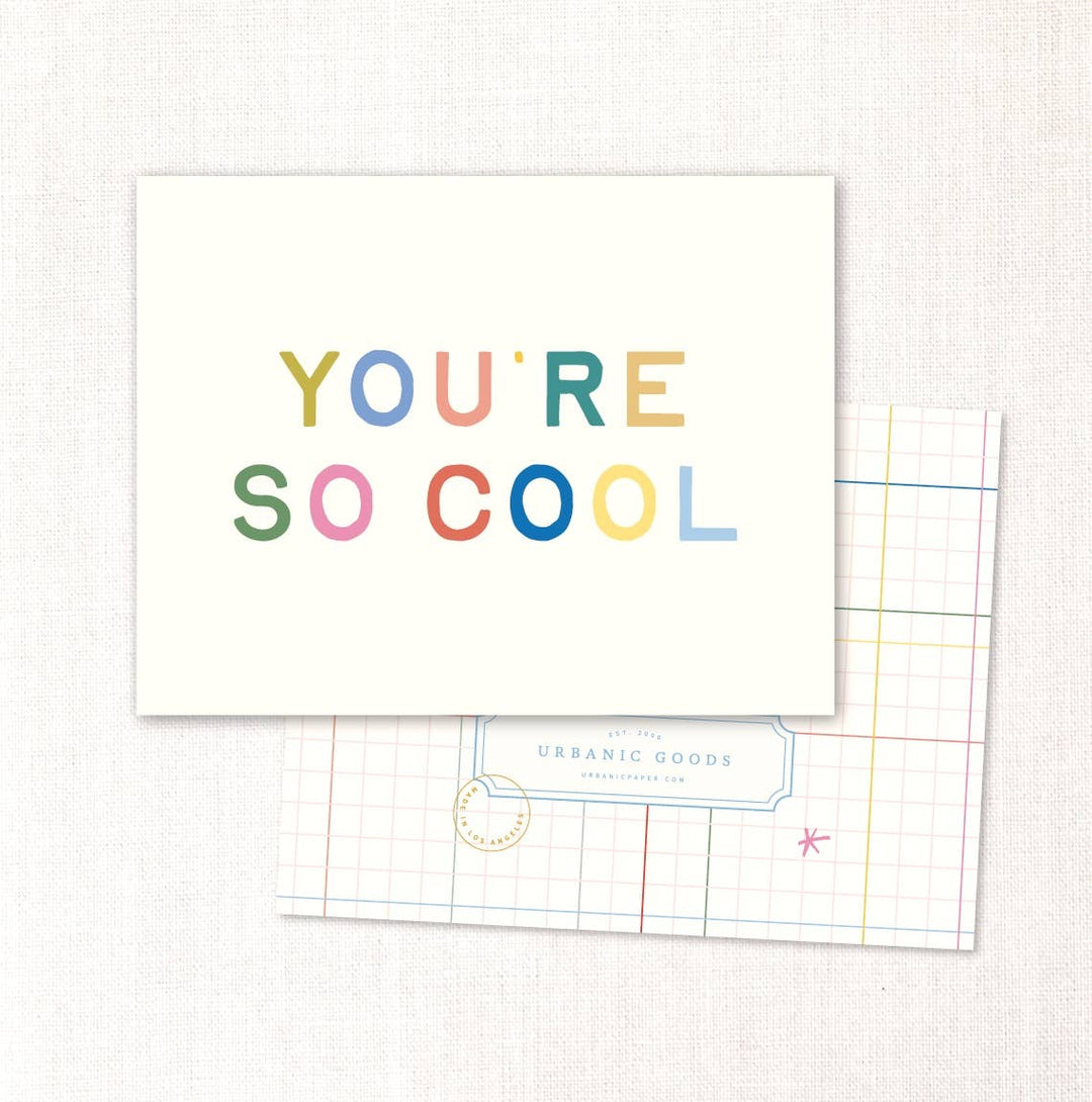 You're So Cool Card