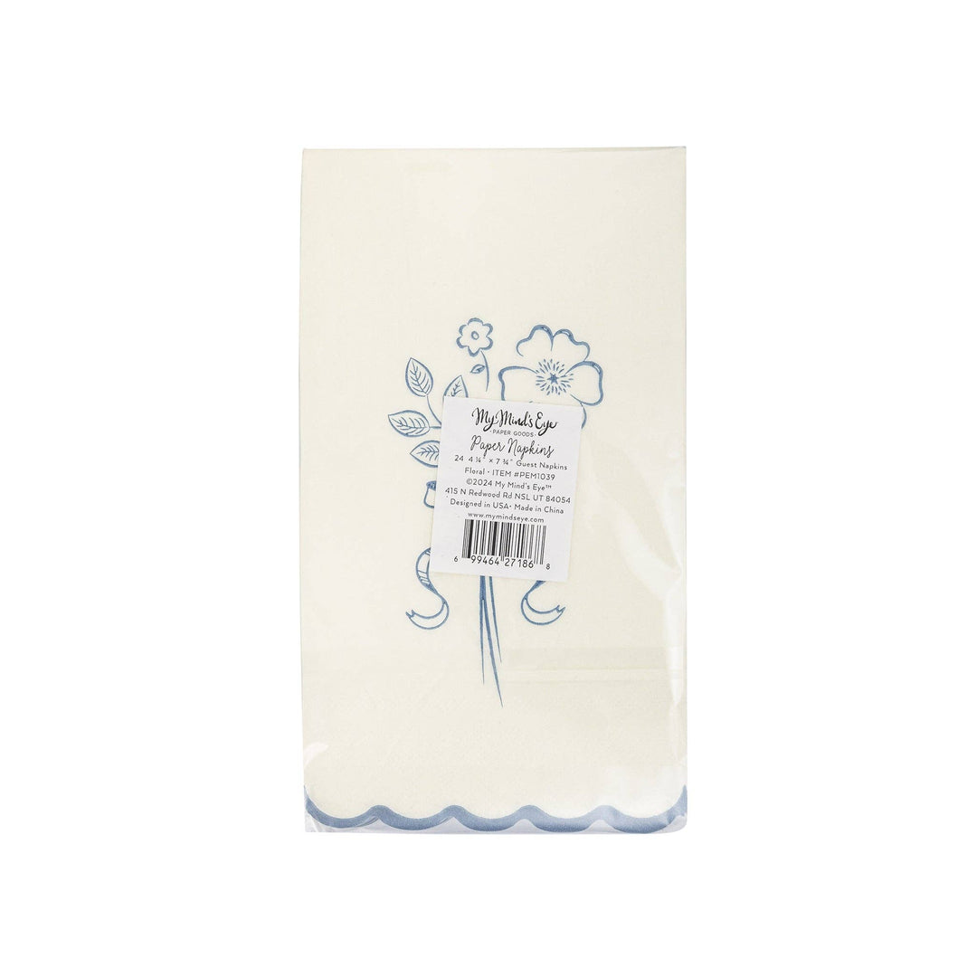 Pembroke Flower Dinner Napkin