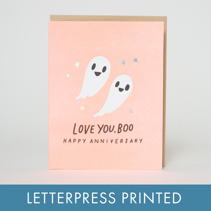 Anniversary Ghosts Punny Card