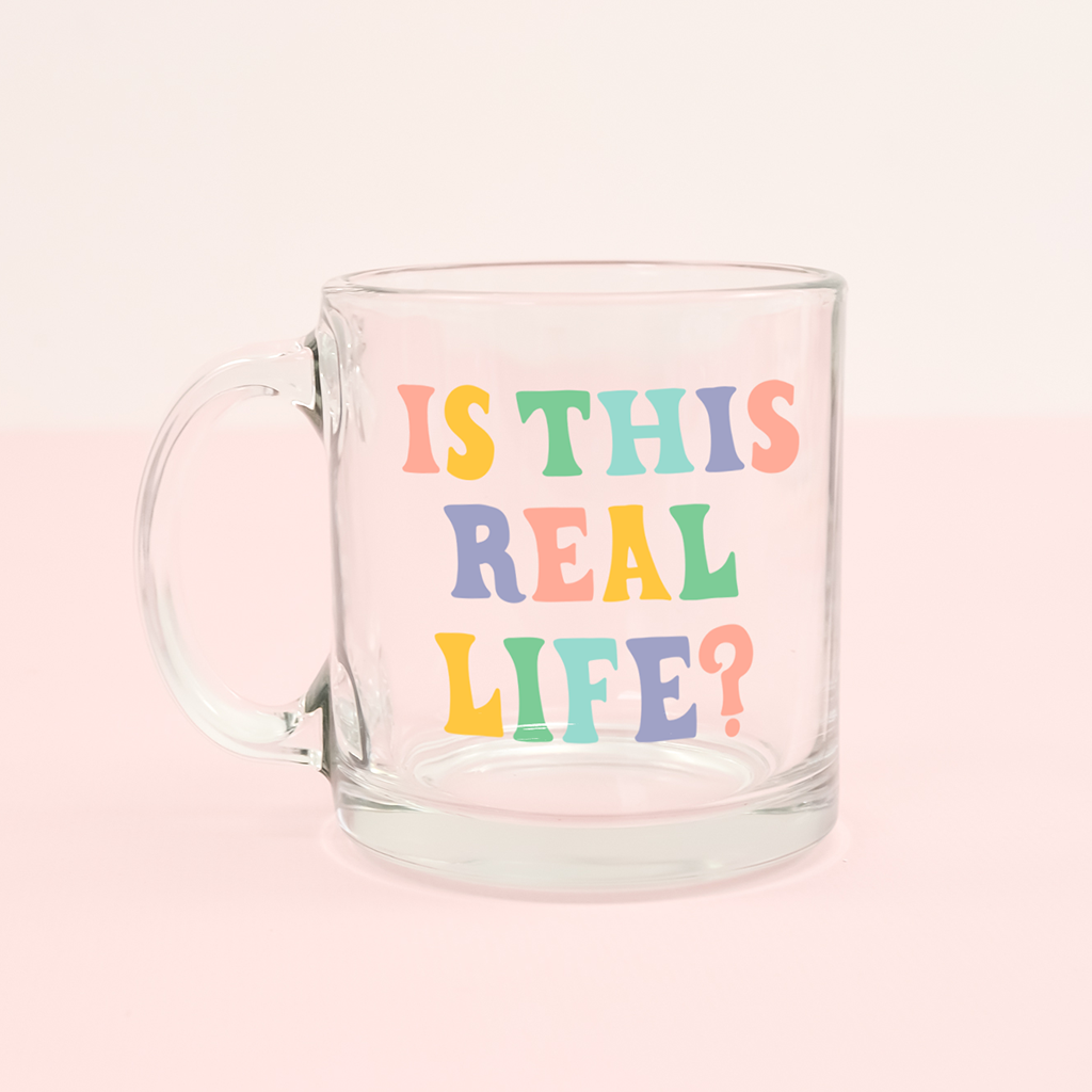 Not Today Glass Mug