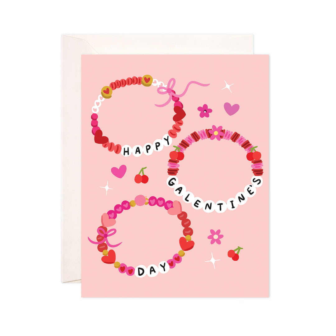 Galentine's Bracelets Greeting Card