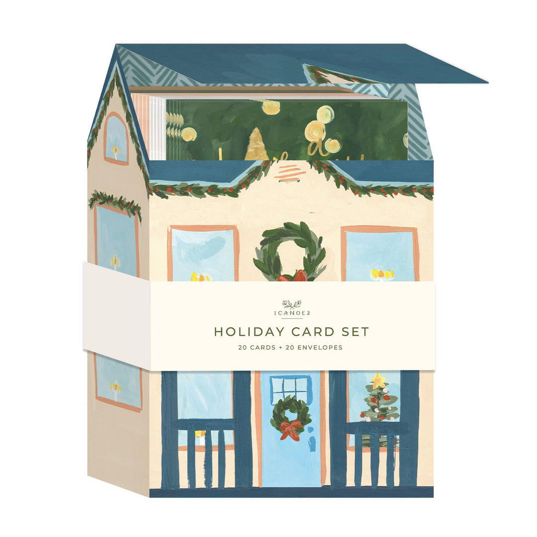 Christmas Cottage Card Box Set