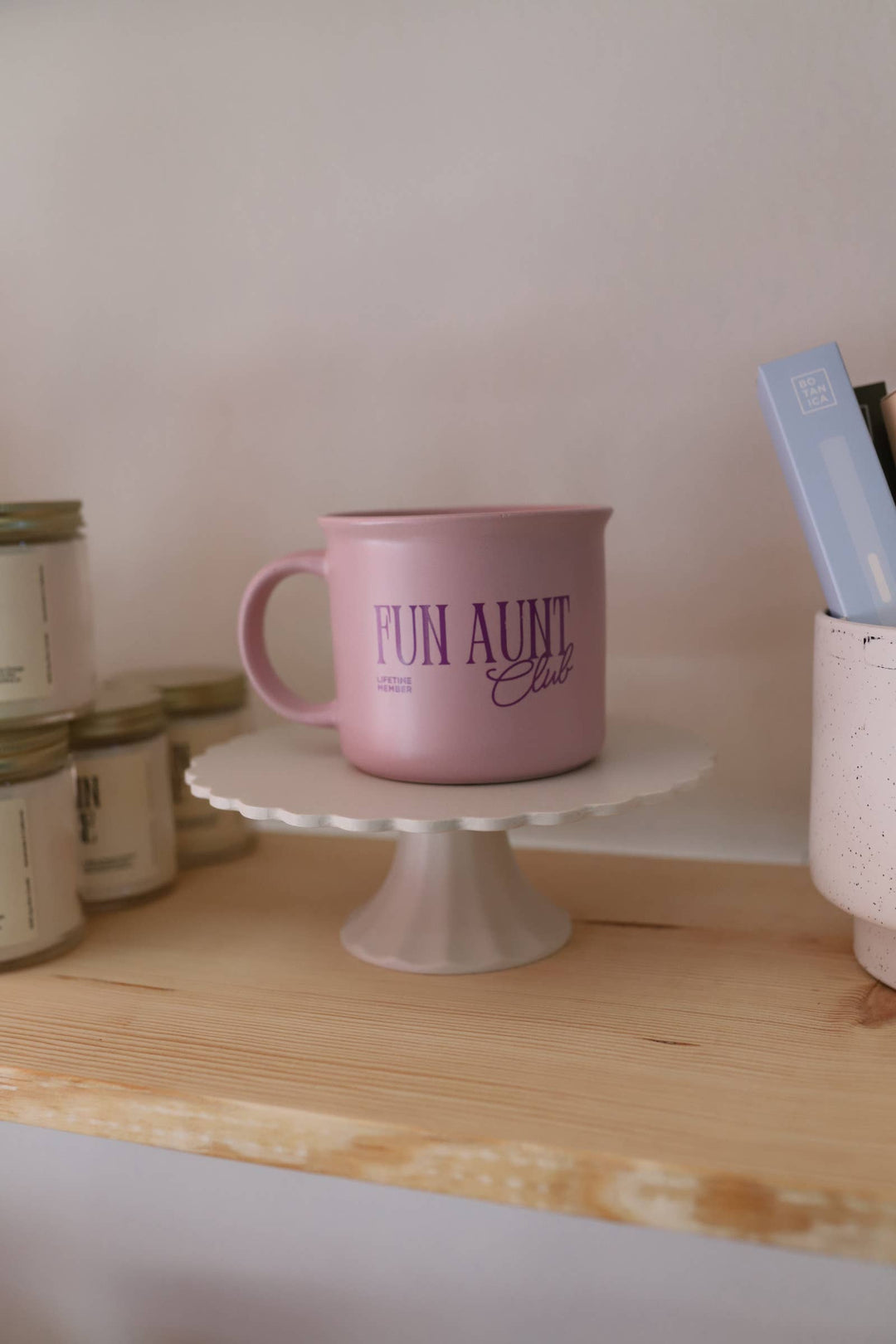 Fun Aunt Club Ceramic Mug