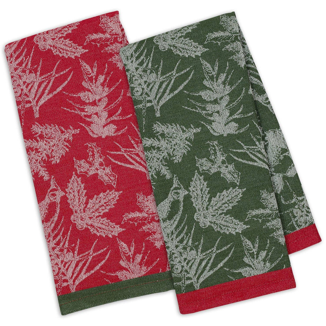 Christmas Garden Dishtowels