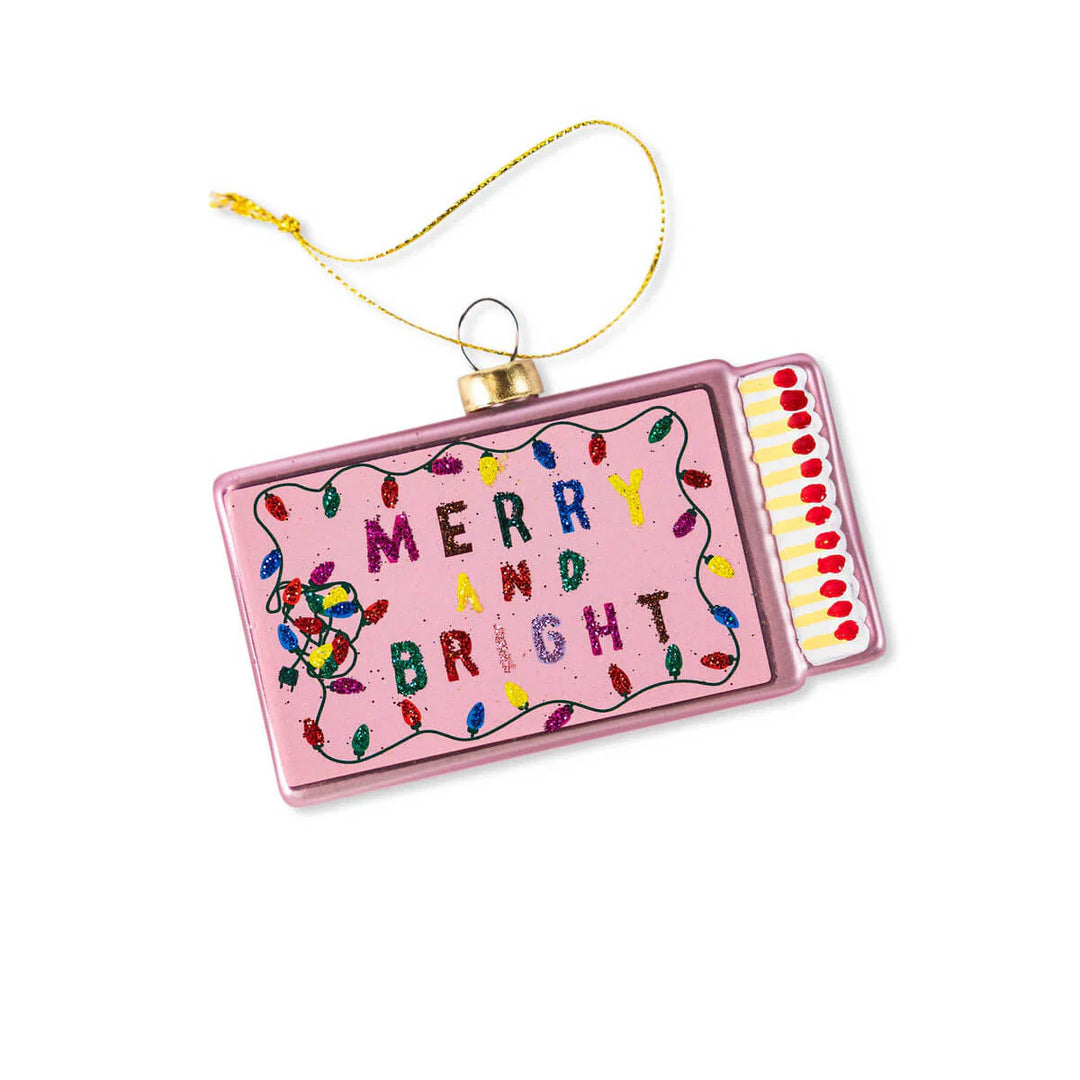 Merry & Bright Matchbook Ornament