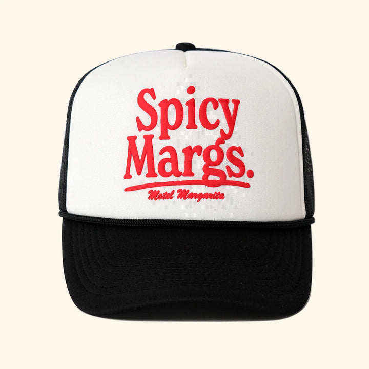 Black Spicy Margs Trucker