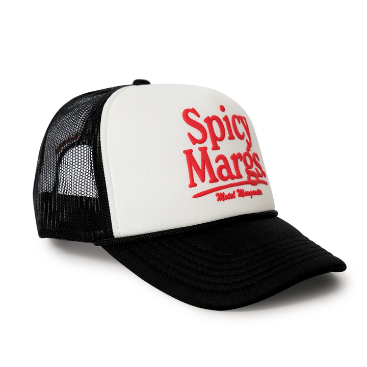 Black Spicy Margs Trucker