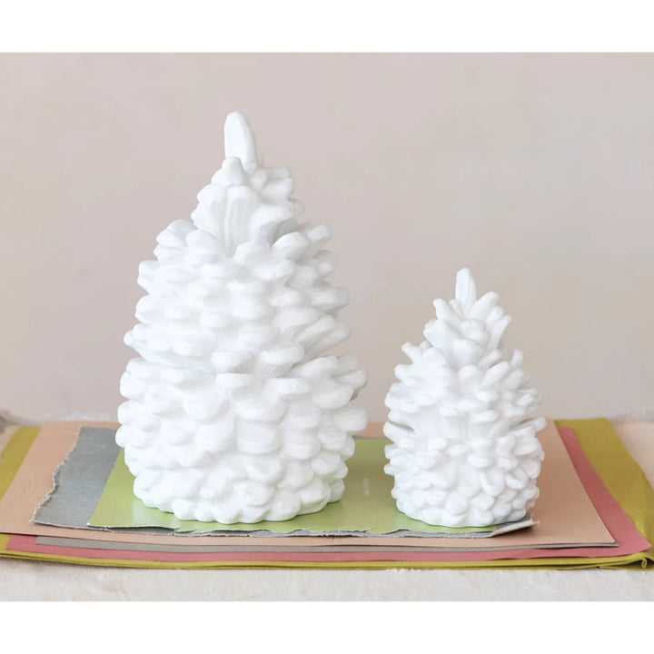 Stoneware Bisque Pinecone