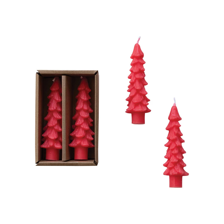 Watermelon Tree Shaped Taper Candles