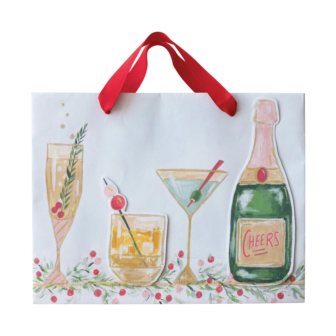 Holiday Cocktails Gift Bag