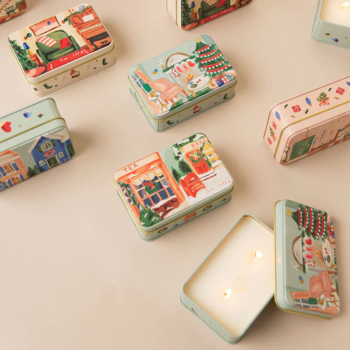 Holiday Candle Tin