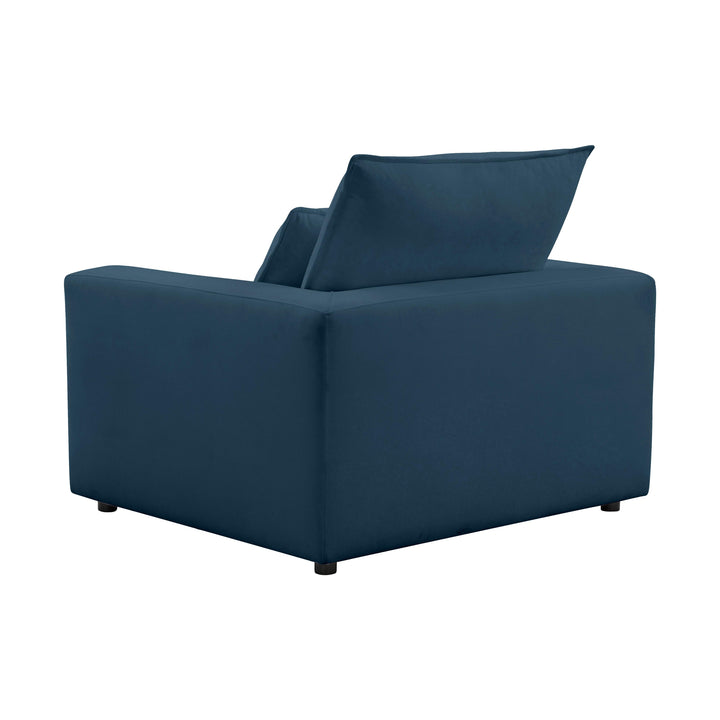 Cali Navy Arm Chair