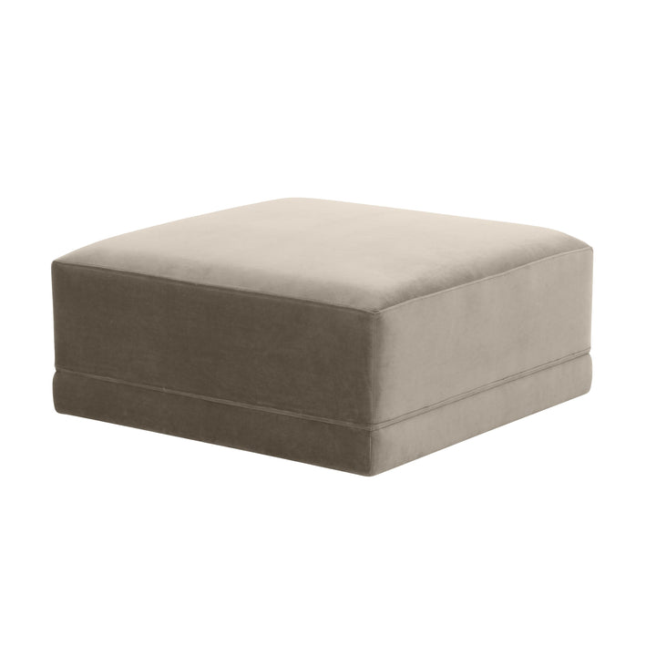 Willow Taupe Ottoman