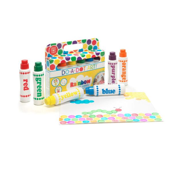 6 Pack Rainbow Marker