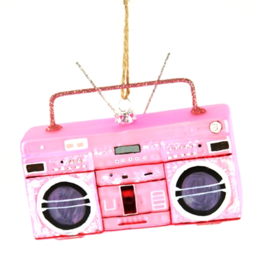 Boombox Ornament