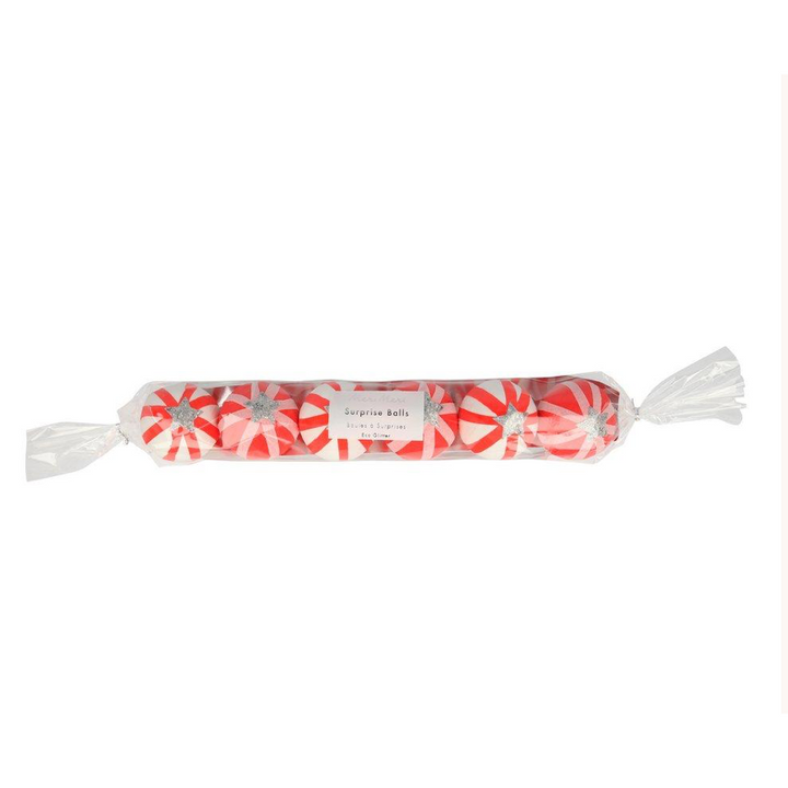 Peppermint Candy Surprise Balls